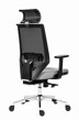ergonomická stolička Edge  - sivá 