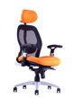 ergonomické kreslo Saturn - oranžové