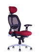 Kancelárska ergonomická stolička Saturn - vínová