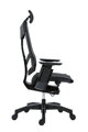 Genidia ergonomická  kancelárska stolička  - čierna