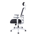 Canto SP White - ergonomická stolička biela s podhlavnikom