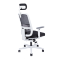 Canto SP White - ergonomická stolička biela s podhlavnikom
