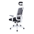 Canto SP White - ergonomická stolička biela s podhlavnikom