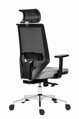 antares Edge - ergonomická kancelárska stolička, Farba čierna