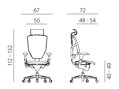 antares ENJOY - ergonomická kancelárska stolička