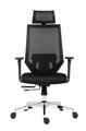 Edge - ergonomická  kancelárska stolička, Farba čierna