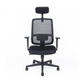 Office Pro Canto SP - ergonomická stolička s opierkou hlavy, Farba modrá