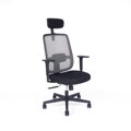 Office Pro Canto SP - ergonomická stolička s opierkou hlavy, Farba modrá