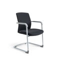 Office Pro JCON WHITE - konferenčná stolička , Farba modrá