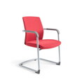 Office Pro JCON WHITE - konferenčná stolička , Farba modrá
