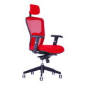 Office Pro DIKE SP - ergonomická stolička s podhlavníkom , Farba modrá