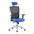 Office Pro Halia Mesh SP - ergonomická stolička s opierkou hlavy , Farba modrá