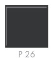 čierna P26 , layer