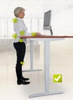 Zdrave sedenie- nastaviteľné stoly