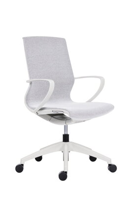 VISION White - moderná biela kancelárska stolička