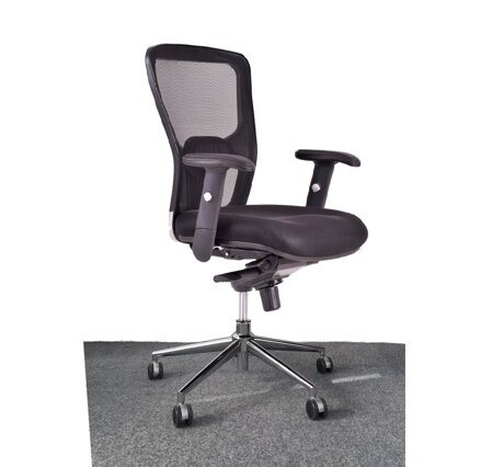 Office Pro Dike Chr - ergonomická kancelárska stolička, Farba čierna