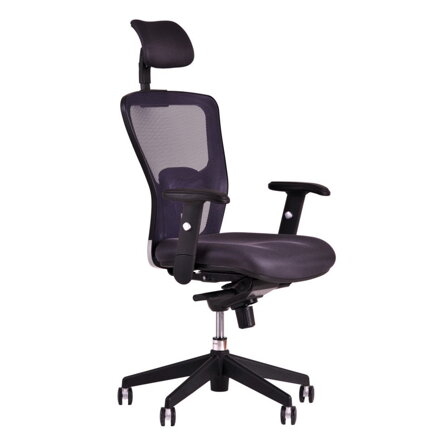 Office Pro DIKE SP - ergonomická stolička s podhlavníkom , Farba modrá