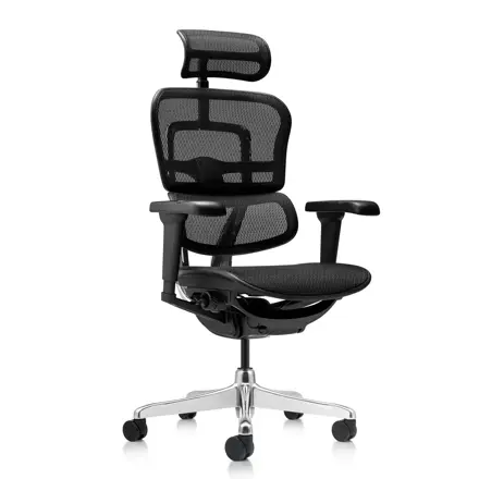 Office Pro Sirius  Neo - kancelárska ergonomická stolička, Farba čierna MESH sieťovina