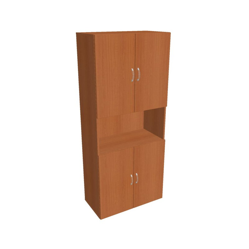 Office Pro Kancelárska policová skriňa - D 5 80 05, Prevedenie Buk, Úchytka  USN