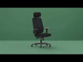 Canto BP White - ergonomická kancelárska stolička biela